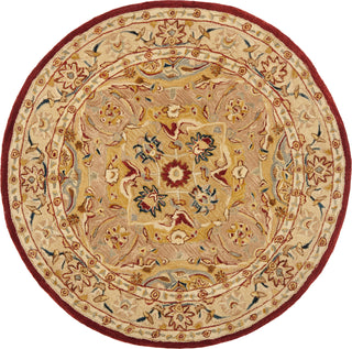 Safavieh Anatolia An534 Gold/Ivory Area Rug Round