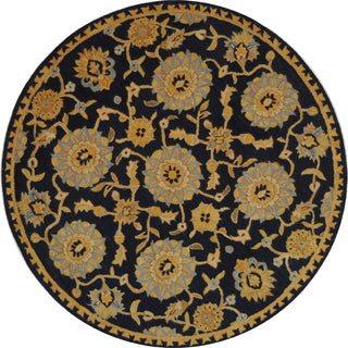 Safavieh Anatolia An537 Navy Area Rug Round