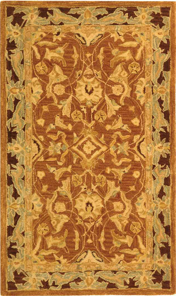 Safavieh Anatolia An545 Brown/Plum Area Rug main image