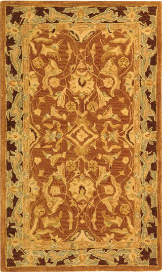 Safavieh Anatolia An545 Brown/Plum Area Rug main image