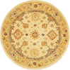 Safavieh Anatolia An546 Ivory/Gold Area Rug Round