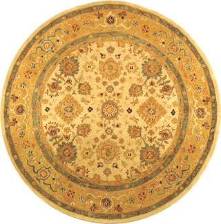 Safavieh Anatolia An546 Ivory/Gold Area Rug Round