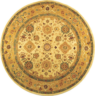 Safavieh Anatolia An546 Ivory/Gold Area Rug Round