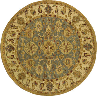 Safavieh Anatolia An547 Blue/Ivory Area Rug Round