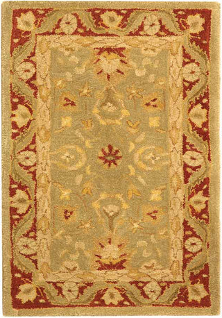 Safavieh Anatolia An548 Green/Red Area Rug 