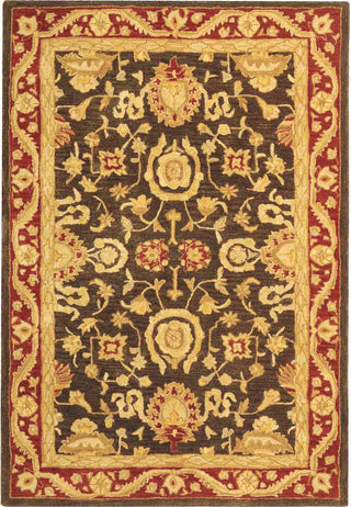 Safavieh Anatolia An548 Charcoal/Red Area Rug Main