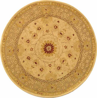 Safavieh Anatolia An550 Sand/Walnut Area Rug Round