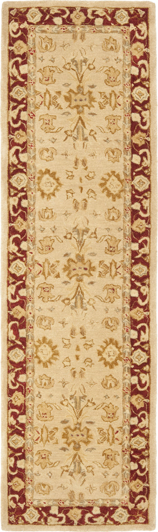 Safavieh Anatolia An551 Ivory/Red Area Rug Runner