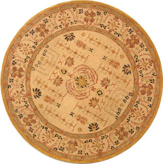 Safavieh Anatolia An552 Sand/Sand Area Rug Round