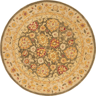 Safavieh Anatolia An553 Olive Grey/Beige Area Rug Round