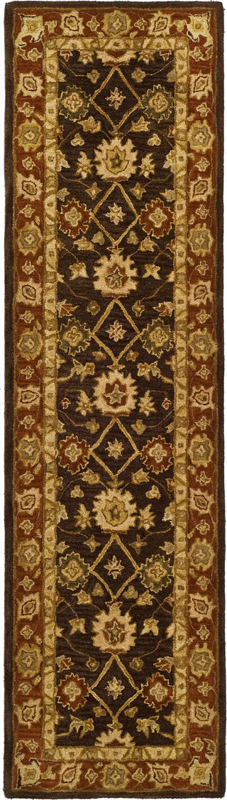 Safavieh Anatolia An554 Olive/Rust Area Rug Runner