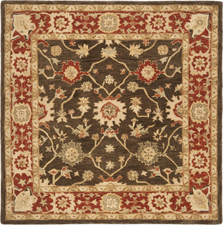 Safavieh Anatolia An554 Olive/Rust Area Rug Square