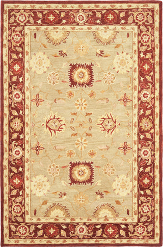 Safavieh Anatolia An556 Sage/Burgundy Area Rug Main