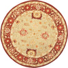 Safavieh Anatolia An556 Sage/Burgundy Area Rug Round