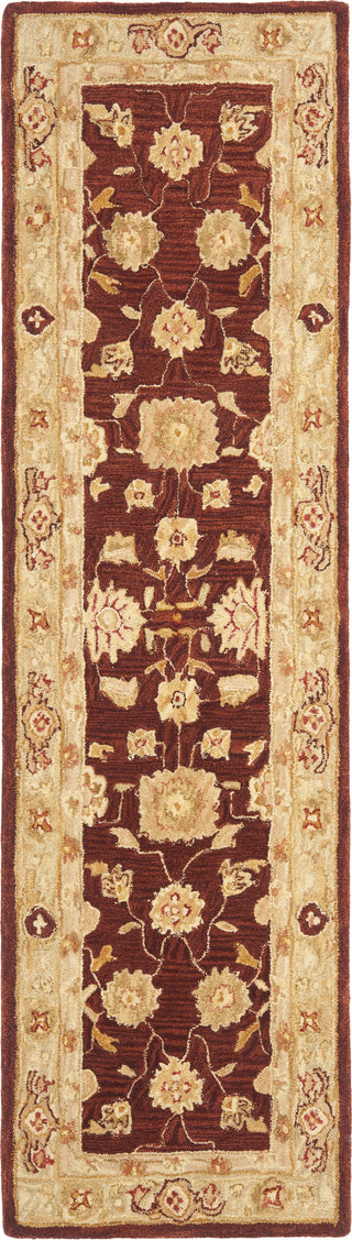 Safavieh Anatolia An556 Red/Sage Area Rug Runner