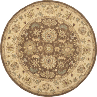 Safavieh Anatolia An557 Brown/Beige Area Rug Round