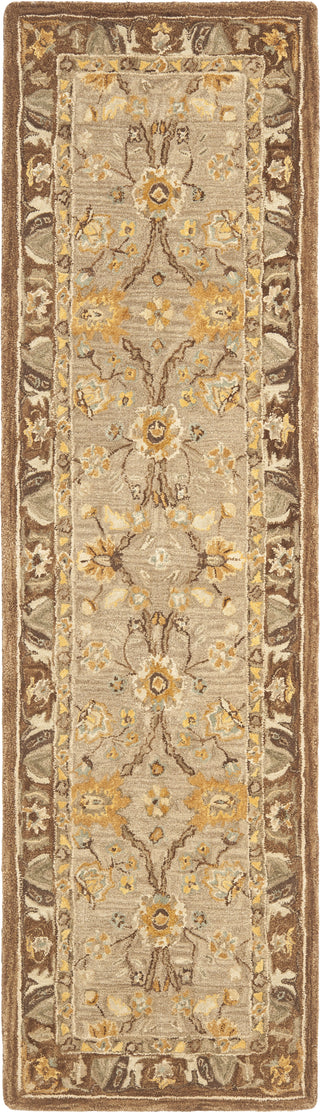 Safavieh Anatolia An558 Dark Grey/Brown Area Rug Runner