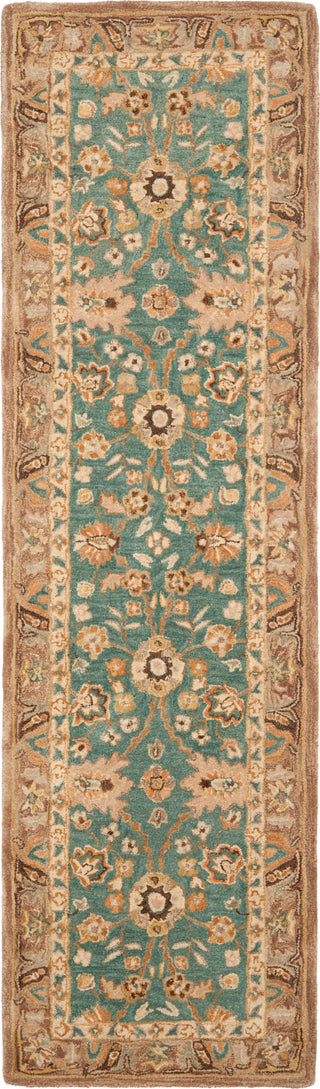 Safavieh Anatolia An558 Teal/Camel Area Rug Runner