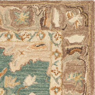 Safavieh Anatolia An558 Teal/Camel Area Rug 