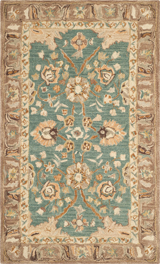 Safavieh Anatolia An558 Teal/Camel Area Rug main image