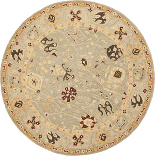 Safavieh Anatolia An559 Beige/Sage Area Rug Round