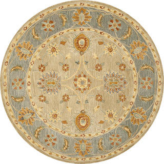 Safavieh Anatolia An561 Taupe/Grey Area Rug Round