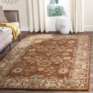 Safavieh Anatolia An562 Tan/Ivory Area Rug Room Scene Feature