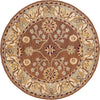 Safavieh Anatolia An562 Tan/Ivory Area Rug Round