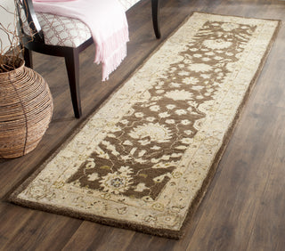 Safavieh Anatolia An564 Chocolate/Ivory Area Rug Room Scene Feature