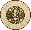 Safavieh Anatolia An564 Chocolate/Ivory Area Rug Round