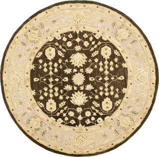 Safavieh Anatolia An564 Chocolate/Ivory Area Rug Round