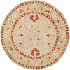 Safavieh Anatolia An571 Ivory/Green Area Rug Round