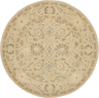 Safavieh Anatolia An572 Taupe/Blue Area Rug Round