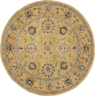 Safavieh Anatolia Katana Golden Pear/Smoke Area Rug Round