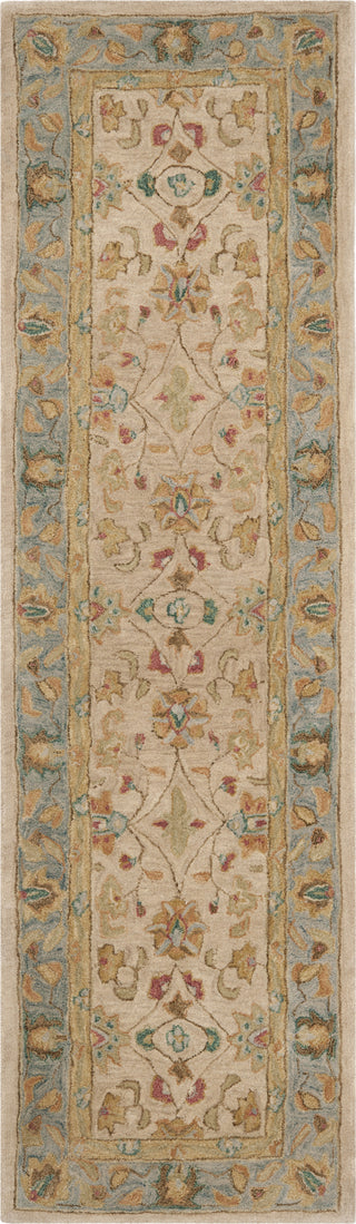 Safavieh Anatolia Katana Ivory/Blue Area Rug Runner