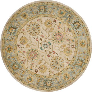 Safavieh Anatolia Katana Ivory/Blue Area Rug Round