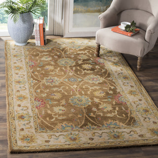 Safavieh Anatolia Katana Brown/Ivory Area Rug Room Scene Feature