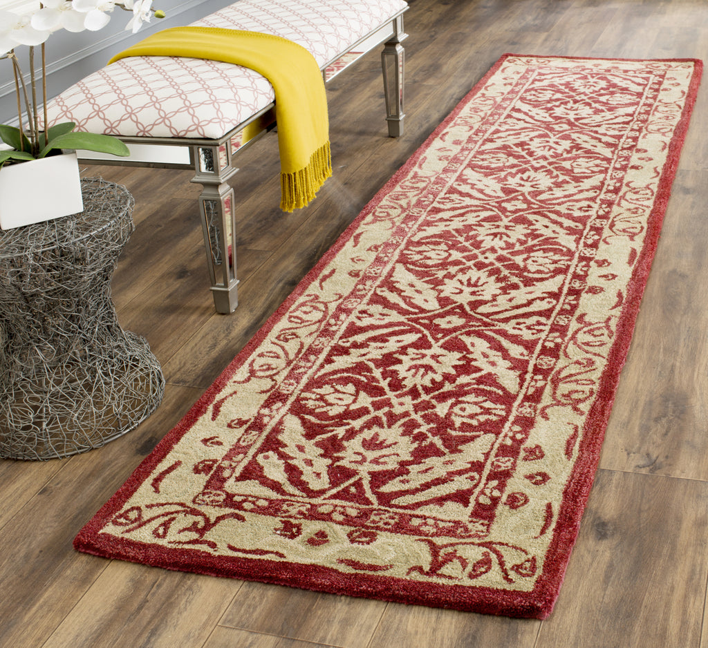 Safavieh Anatolia An583 Red/Ivory Area Rug – Incredible Rugs and Decor