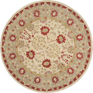 Safavieh Anatolia An589 Ivory/Light Green Area Rug Round