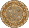 Safavieh Anatolia An590 Light Grey/Gold Area Rug Round