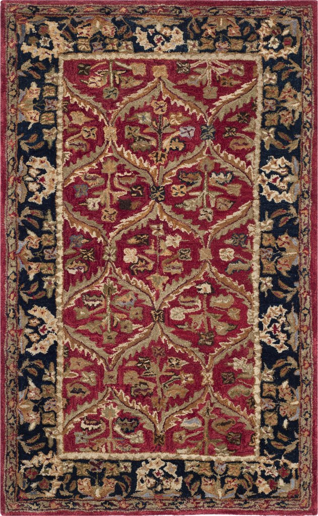 Safavieh Anatolia An610 Red/Navy Area Rug main image