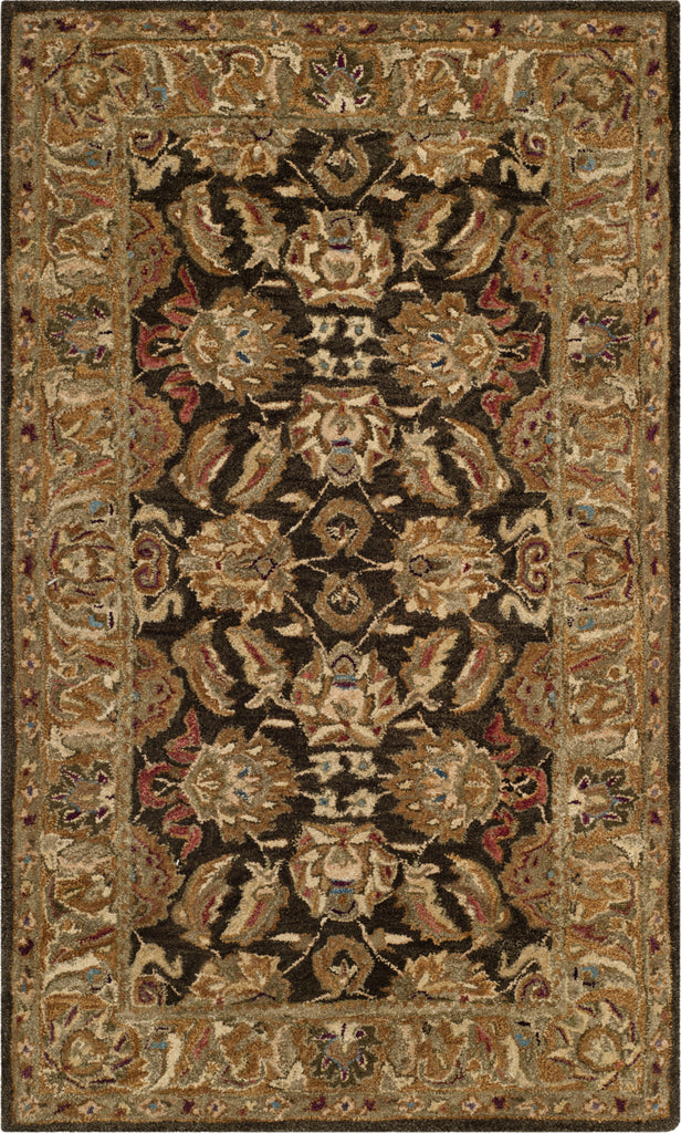 Safavieh Anatolia An615 Dark Brown/Gold Area Rug main image