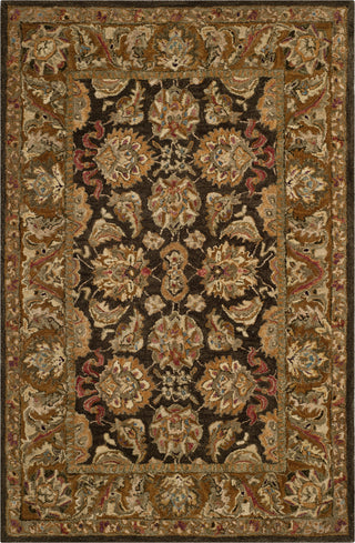 Safavieh Anatolia An615 Dark Brown/Gold Area Rug Main