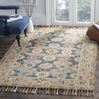 Safavieh Aspen 110 Grey/Navy Area Rug Room Scene Feature