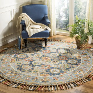 Safavieh Aspen 110 Grey/Navy Area Rug Room Scene