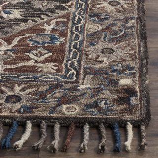 Safavieh Aspen 112 Charcoal/Light Brown Area Rug Detail