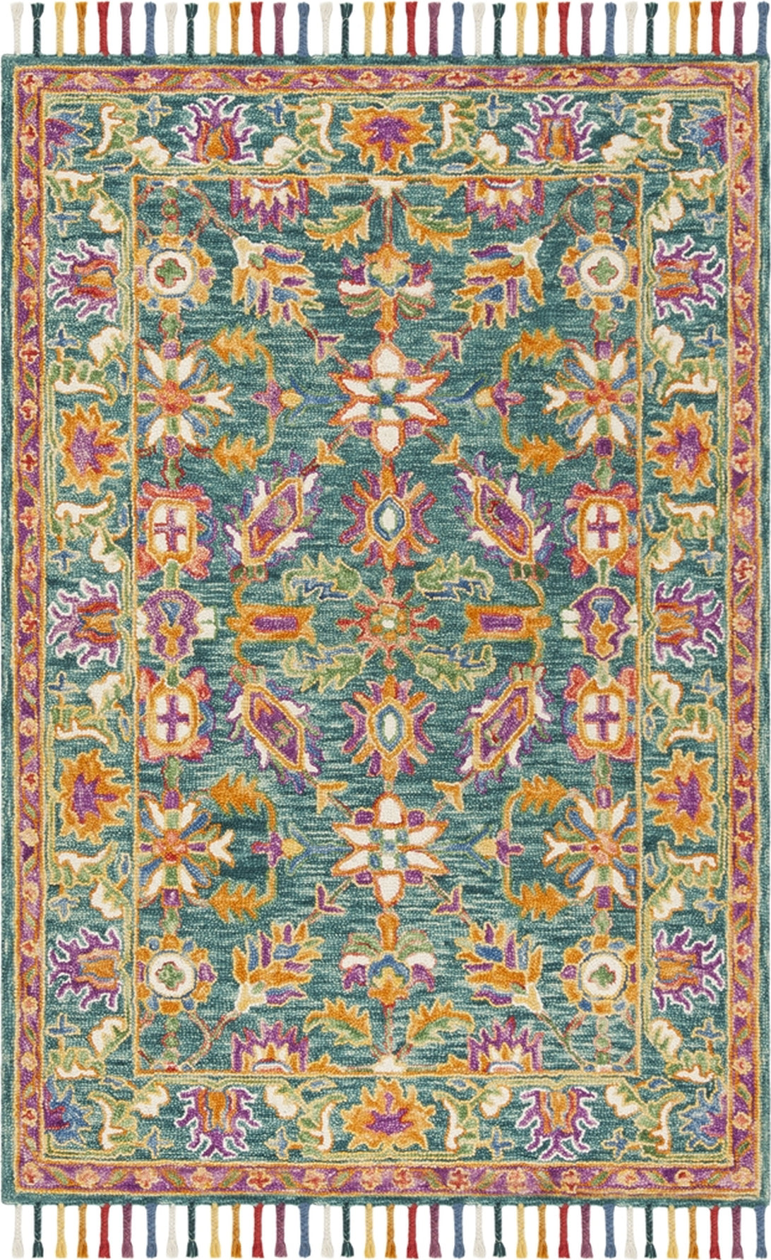 Safavieh Aspen 113 Turquoise/Purple Area Rug main image