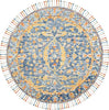 Safavieh Aspen 116 Blue/Rust Area Rug Round