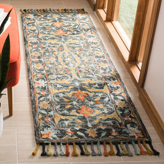 Safavieh Aspen 116 Olive/Rust Area Rug Room Scene