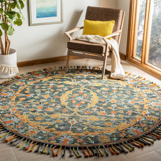 Safavieh Aspen 116 Olive/Rust Area Rug Room Scene